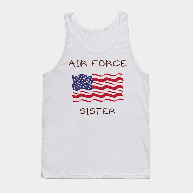 Air force sister Tank Top by IOANNISSKEVAS